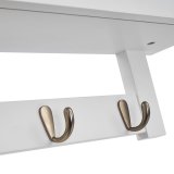 Hylder Hvid Bambus 49 x 12 x 18 cm #4