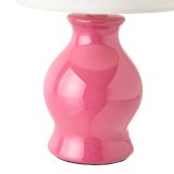 Bordlampe Hvid Pink 40 W 220-240 V 15 x 15 x 26 cm #2