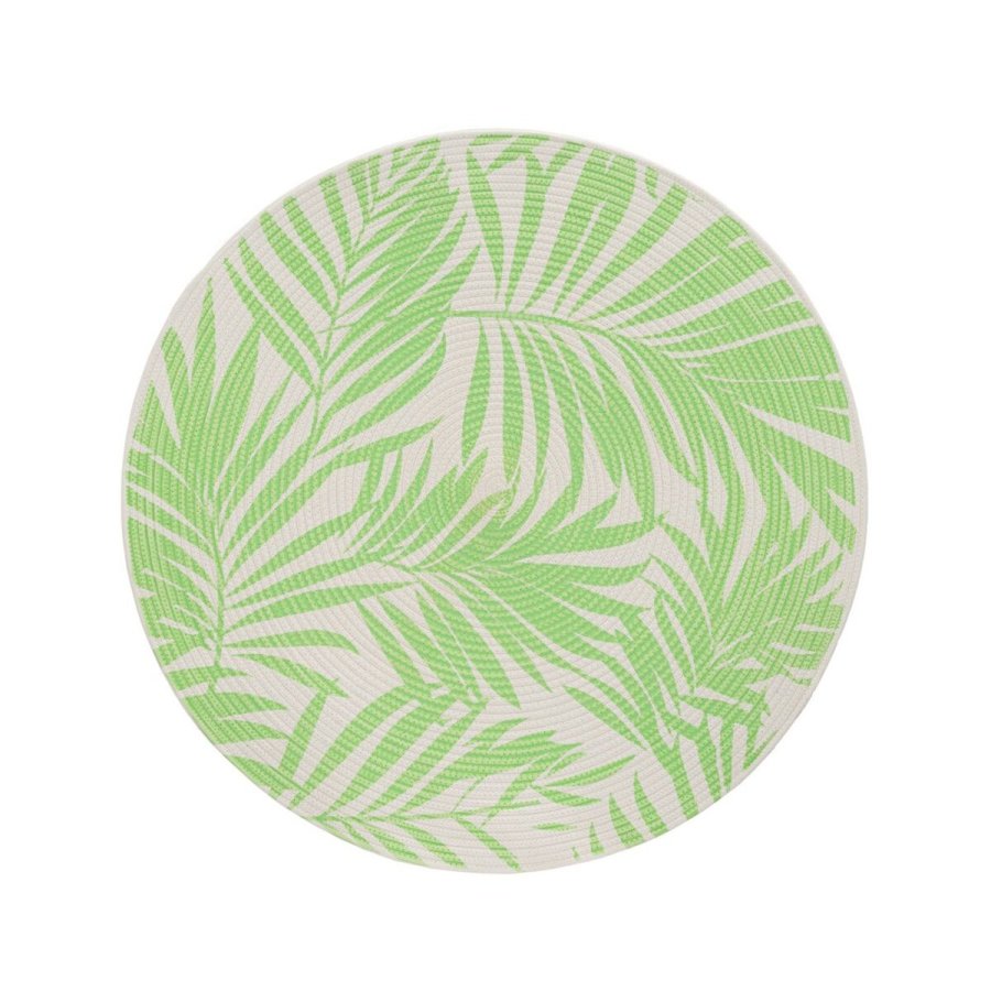 Tppe Hvid Grn 90 x 90 x 0,5 cm #1