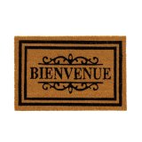 Drmtte BIENVENUE Brun Sort PVC Kokosnd Fiber 60 x 40 x 1,5 cm #1