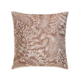 Pude EDÉN Hvid Beige Udskrevet Fljl 45 x 8 x 45 cm #1