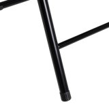 Polstrede Campingstol Sort 44 x 47 x 79 cm #4