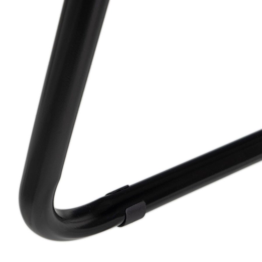 Polstrede Campingstol Sort 44 x 47 x 79 cm #5