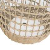 Vase Natur Glas Spanskrr 23 x 23 x 40 cm #3