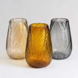 Vase Gr Glas 17 x 17 x 26 cm #4