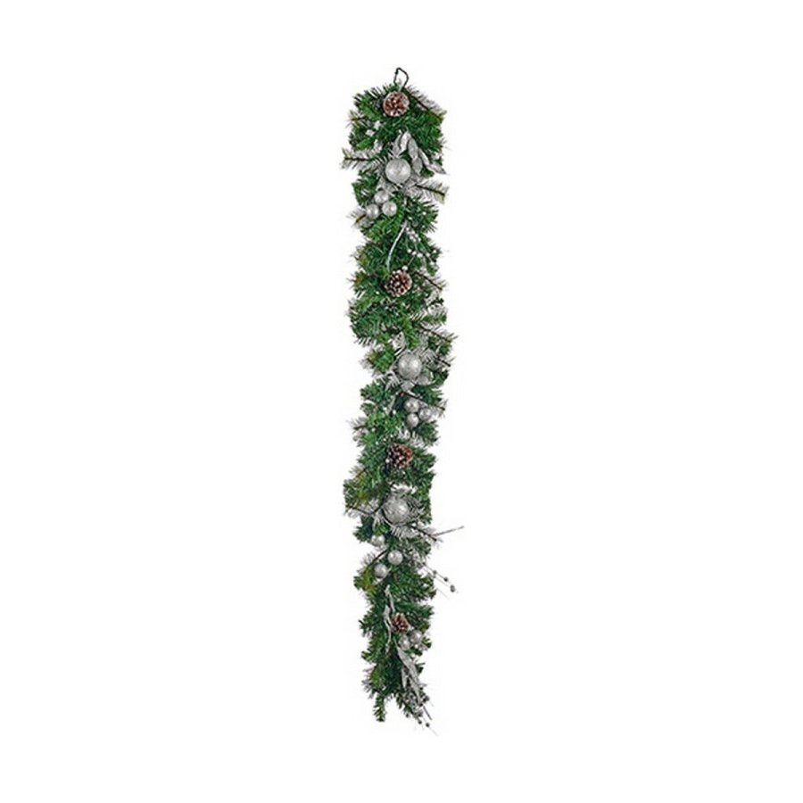 Juleguirlande Brun Grn Slvfarvet 24 x 12 x 180 cm #1