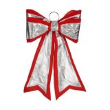 Lasso Krist+ HJ1-12073 Rd Slvfarvet PVC 40 x 60 cm Julepynt #1
