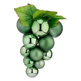 Julekugle Druer Small Grn Plastik 18 x 24 x 18 cm #1