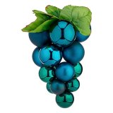 Julekugle Krist+ 01842 Bl Plastik Druer Small #1