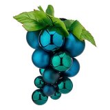 Julekugle Krist+ 01852 Bl Plastik Druer #1