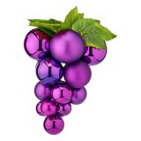 Julekugle Krist+ 01853 Lilla Plastik Druer #1