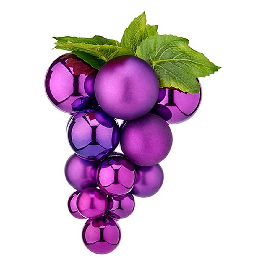 Julekugle Krist+ 01853 Lilla Plastik Druer #1