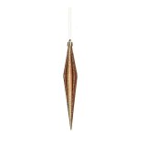 Julepynt Krist+ 00899 Brun PVC 8,5 x 3,5 x 19 cm Strakt #1