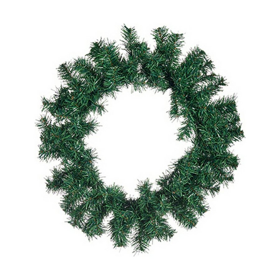 Adventskrans Grn Plastik 40 x 6 x 40 cm #1