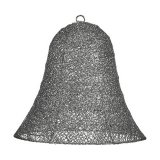 Julepynt Gr Metal Plastik Klokke 30 x 27 x 30 cm #1