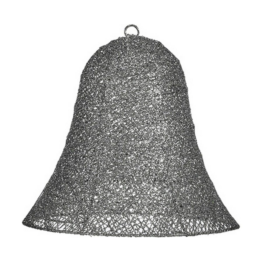 Julepynt Gr Metal Plastik Klokke 30 x 27 x 30 cm #1