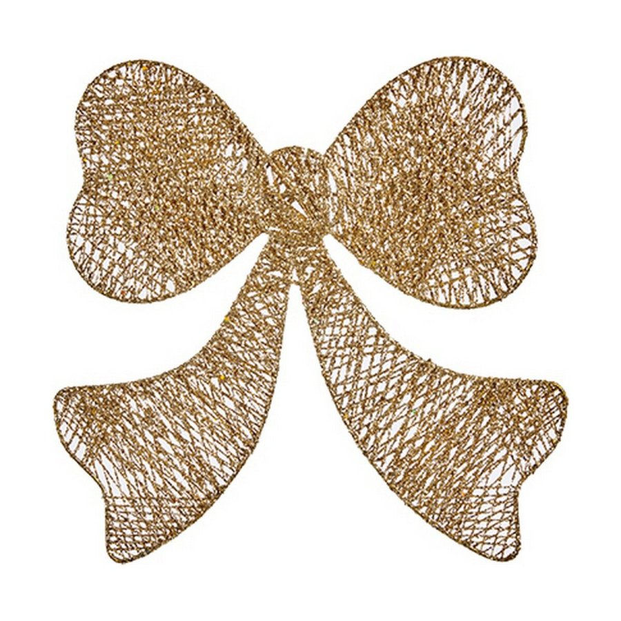 Julepynt Gylden Metal Lasso 30 x 0,2 x 33 cm #1