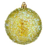 Julekugler Krist+ 00990-4 Grn Plastik  8 cm 6 enheder #1