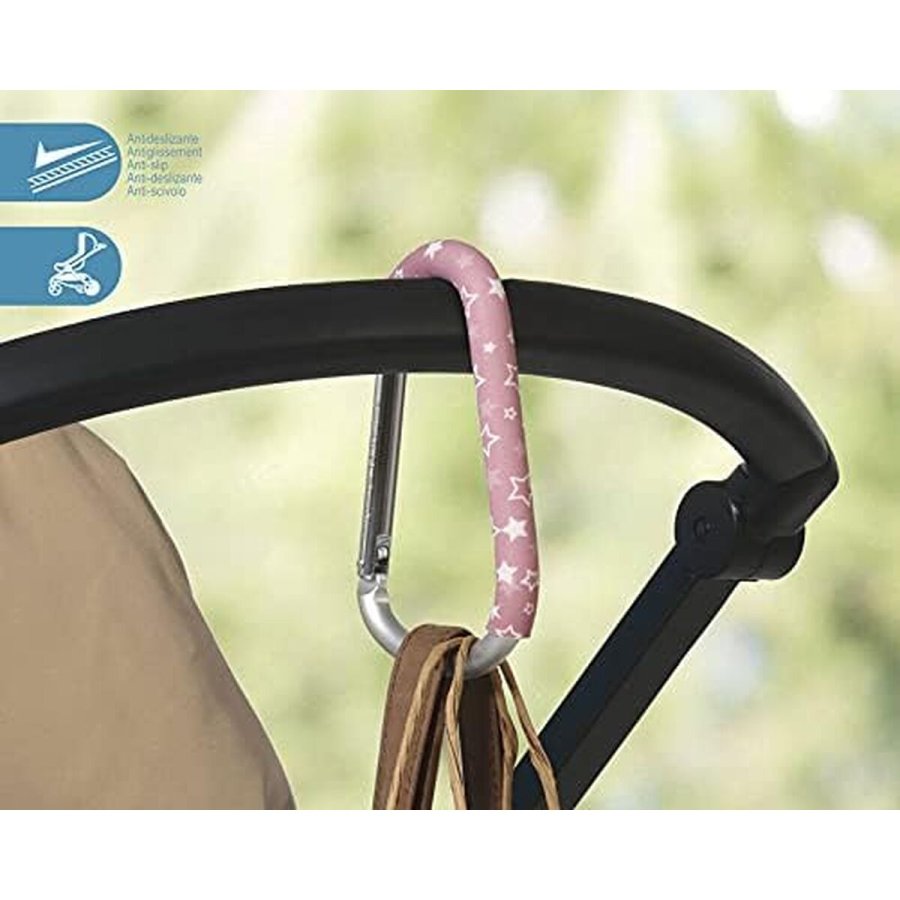 Snap-krog Pink Stjerner #3