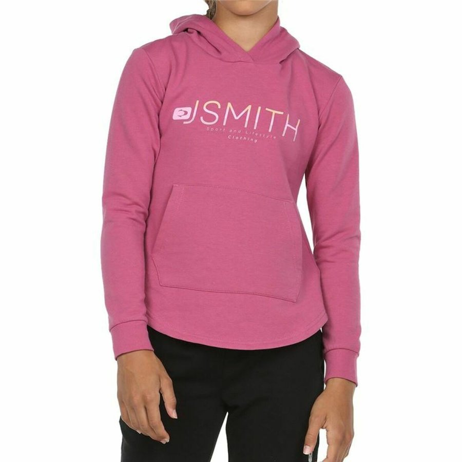 Sweatshirt med htte til piger John Smith Pink #1