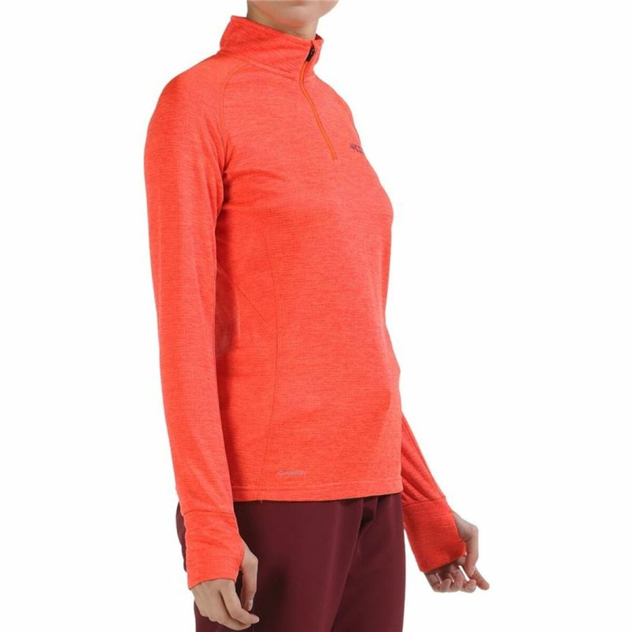 Lang�rmet T-shirt til Kvinder +8000 Aceda Orange #4