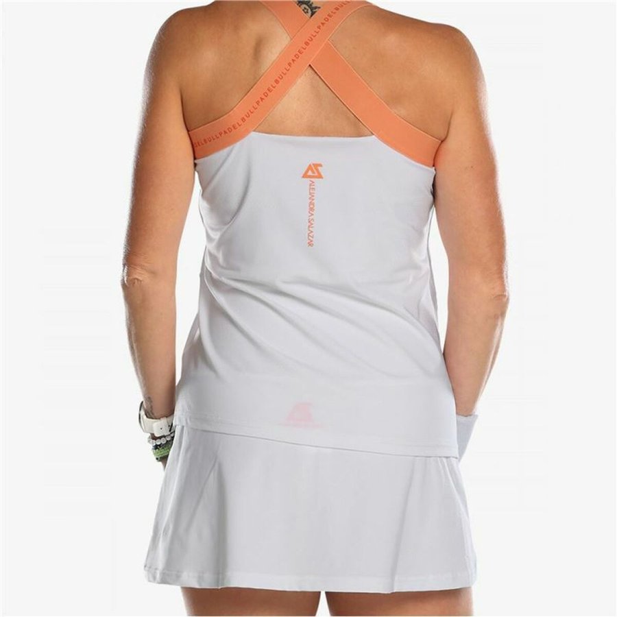 Tank top kvinder Bullpadel Acoda Hvid #4