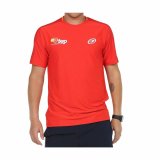 Kort�rmet T-shirt til M�nd Bullpadel Exudo  R�d #1
