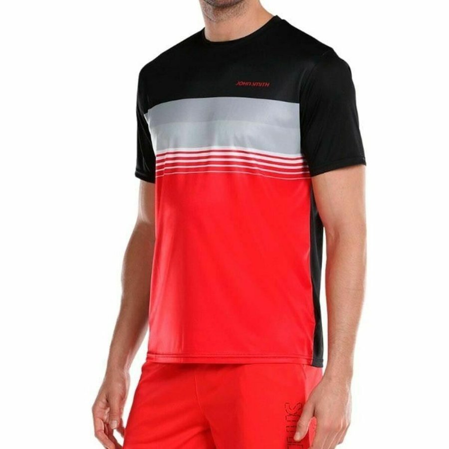 Kortrmet T-shirt til Mnd John Smith Bisen Sort #2