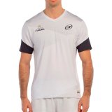 Kort�rmet T-shirt til M�nd Bullpadel Brial 012 Hvid Padel #1