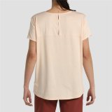 Kort�rmet T-shirt til Kvinder +8000 Acacia Beige #2