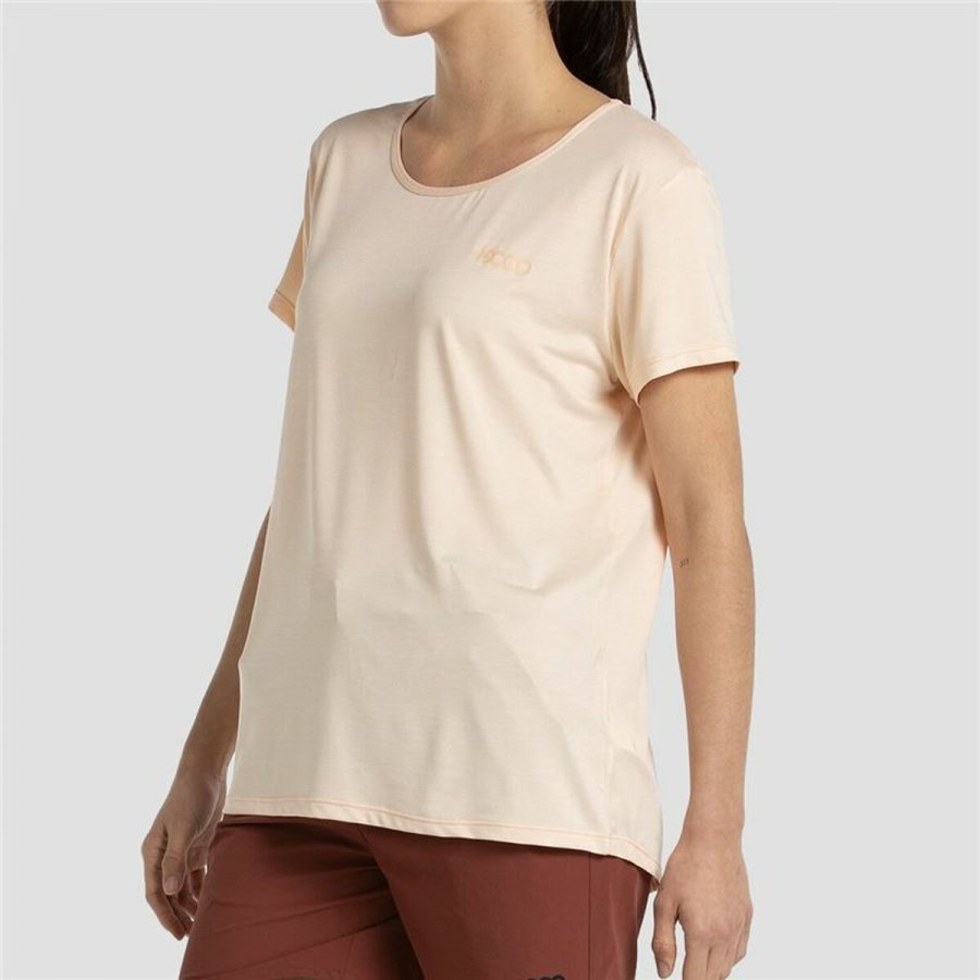 Kort�rmet T-shirt til Kvinder +8000 Acacia Beige #4