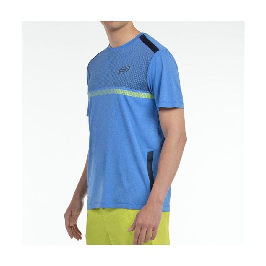 Kort�rmet T-shirt til M�nd Bullpadel Bilao Indigo Padel #3