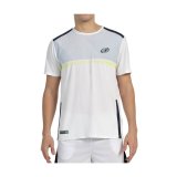 Kort�rmet T-shirt til M�nd Bullpadel Bilao Hvid Padel #1