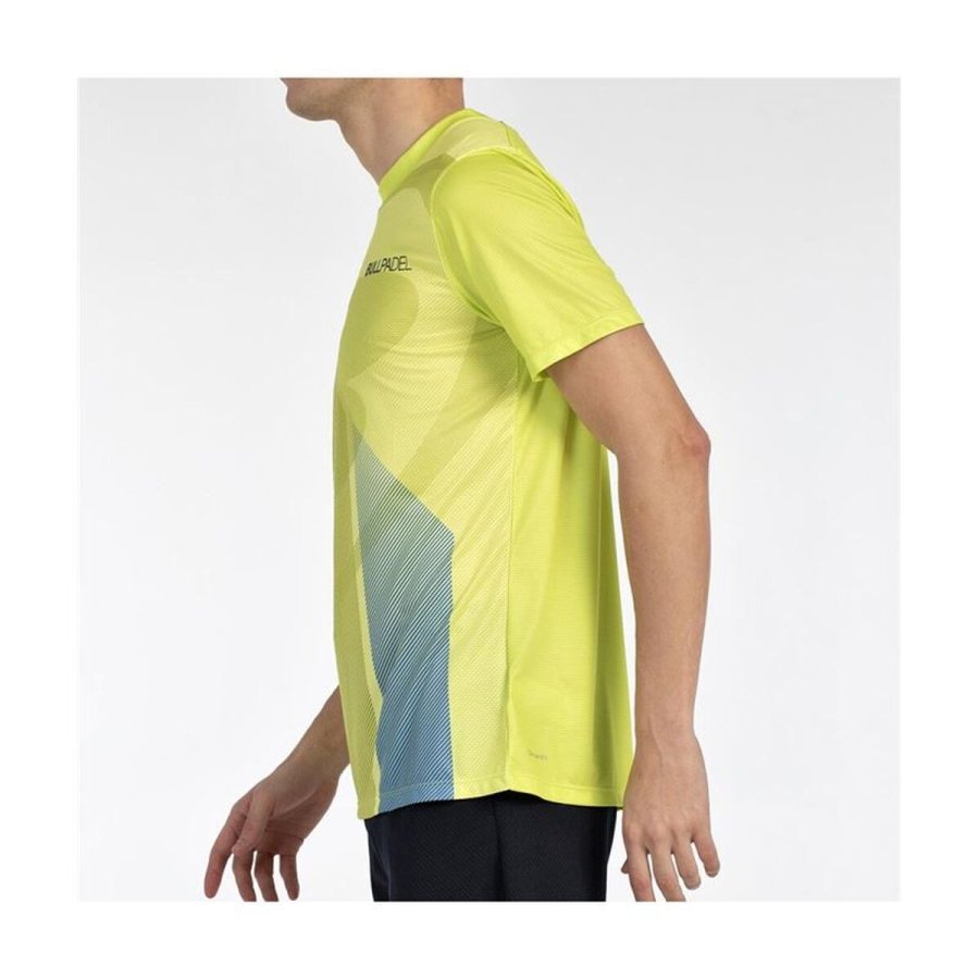 Kort�rmet T-shirt til M�nd Bullpadel Brumo Gul Padel #2
