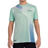 Kort�rmet T-shirt til M�nd Bullpadel Brumo Akvamarin Padel #1