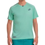 Kort�rmet T-shirt til M�nd Bullpadel Badan Bl� Padel #1