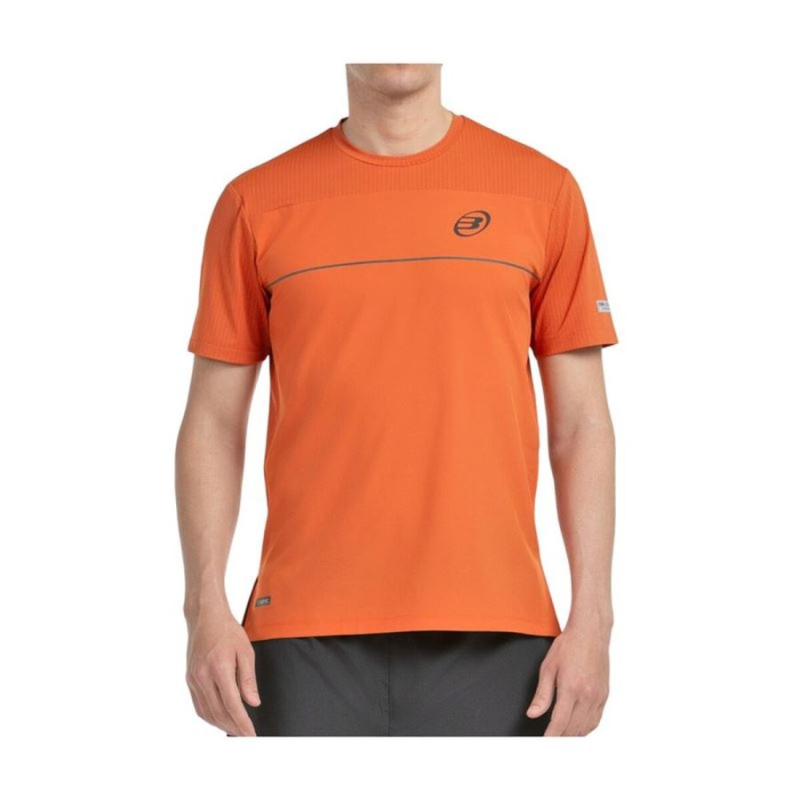 Kort�rmet T-shirt til M�nd Bullpadel Monda Orange Padel #1