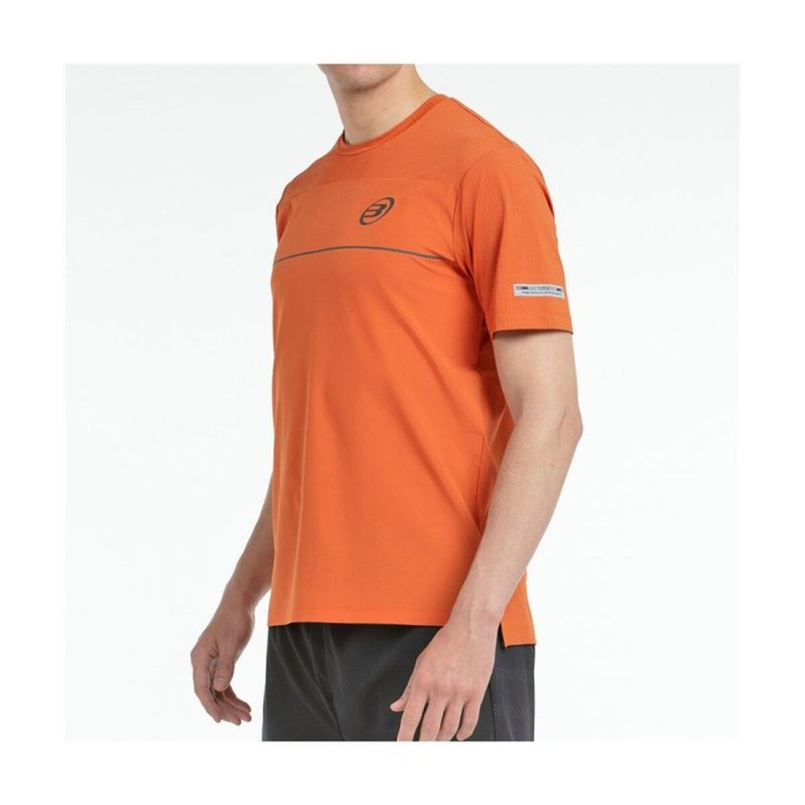 Kort�rmet T-shirt til M�nd Bullpadel Monda Orange Padel #3