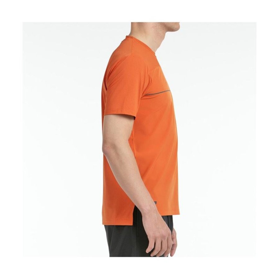 Kort�rmet T-shirt til M�nd Bullpadel Monda Orange Padel #4