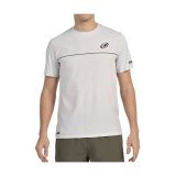 Kort�rmet T-shirt til M�nd Bullpadel Monda Hvid Padel #1