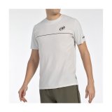 Kort�rmet T-shirt til M�nd Bullpadel Monda Hvid Padel #4