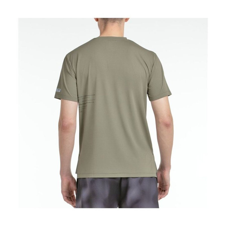 Kort�rmet T-shirt til M�nd Bullpadel Monda Oliven Padel #2