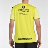 Kort�rmet T-shirt til M�nd Bullpadel Paquito 25V Gul Padel #2