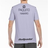 Kort�rmet T-shirt til M�nd Bullpadel Paquito 25V Lavendel Padel #2