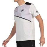 Kort�rmet T-shirt til M�nd Bullpadel Dinneno 25V Lysegr� Padel #4