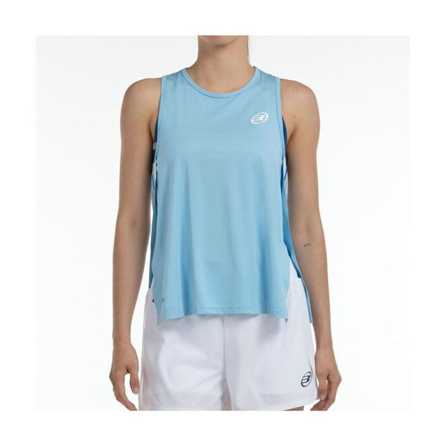 Kort�rmet T-shirt til M�nd Bullpadel Duranta Bl� Padel #1