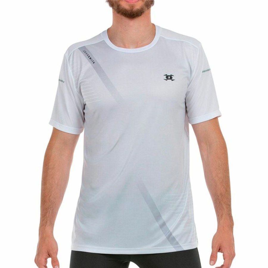 Kortrmet T-shirt til Mnd John Smith Hunor Hvid #1