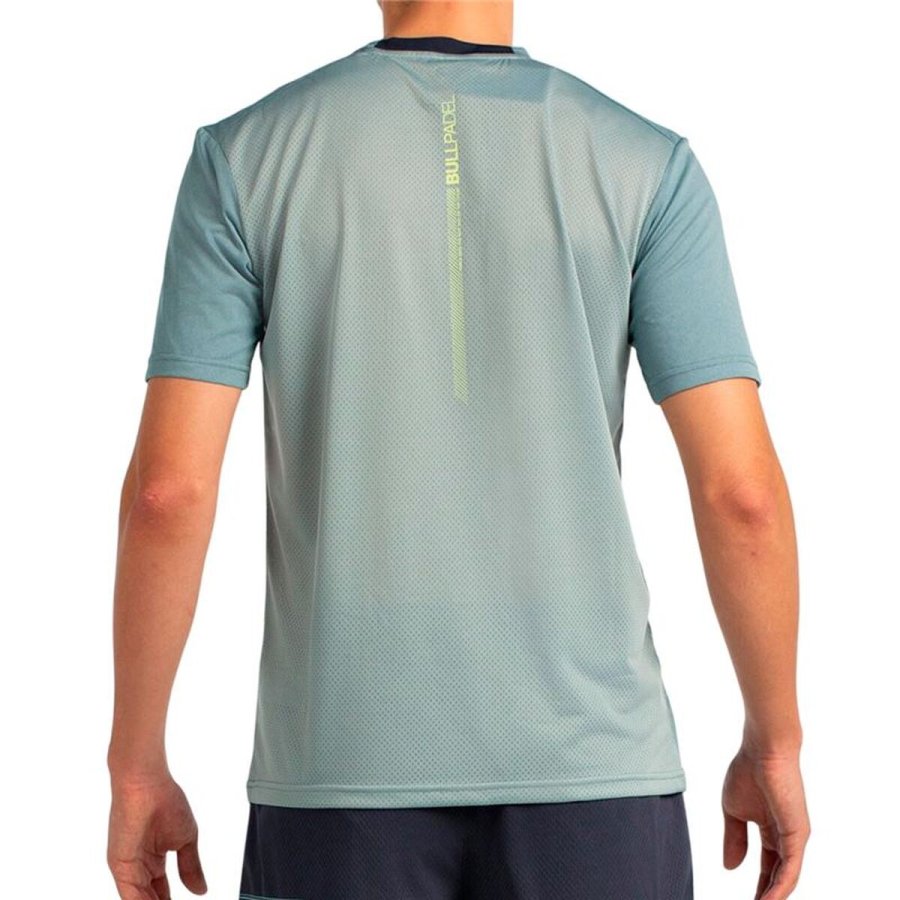 Kort�rmet T-shirt til M�nd Bullpadel LLEGA-148 Akvamarin #2
