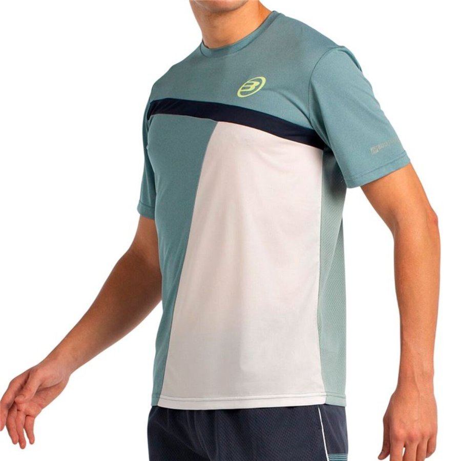 Kort�rmet T-shirt til M�nd Bullpadel LLEGA-148 Akvamarin #3