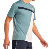 Kort�rmet T-shirt til M�nd Bullpadel LLEGA-148 Akvamarin #4